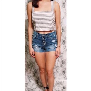 Hannah Tie In the Back Top!